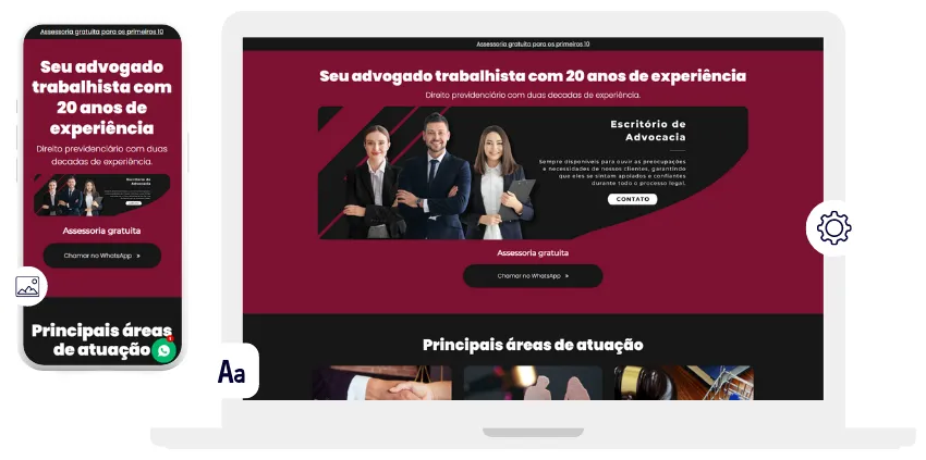 Landing Page de alta conversão